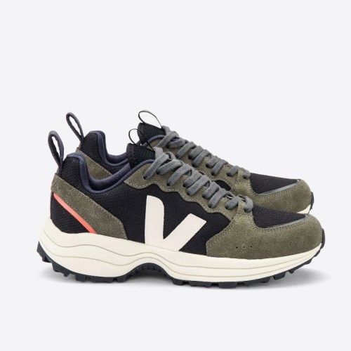 Veja Venturi Bastille B-mesh Mens Trainers Olive/Black UK 49879